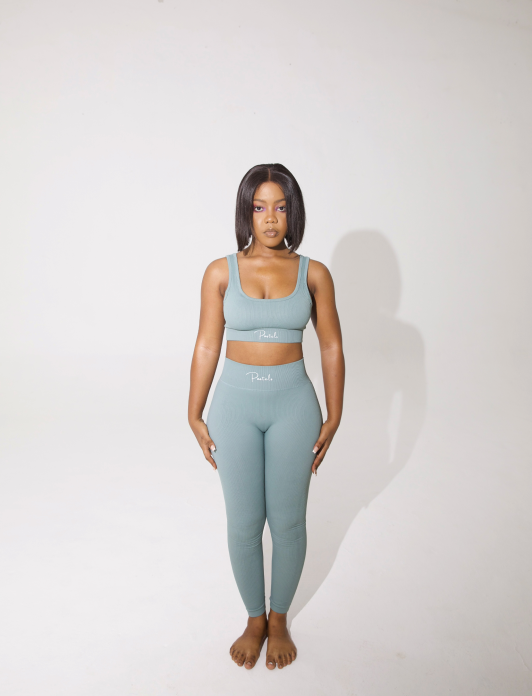 Sapphire | Crop Top + Leggings